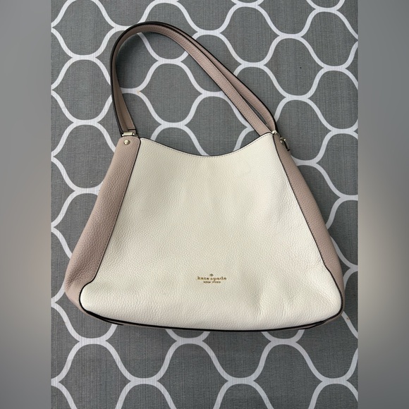Kate Spade White and Tan Shoulder Bag - Picture 4 of 12